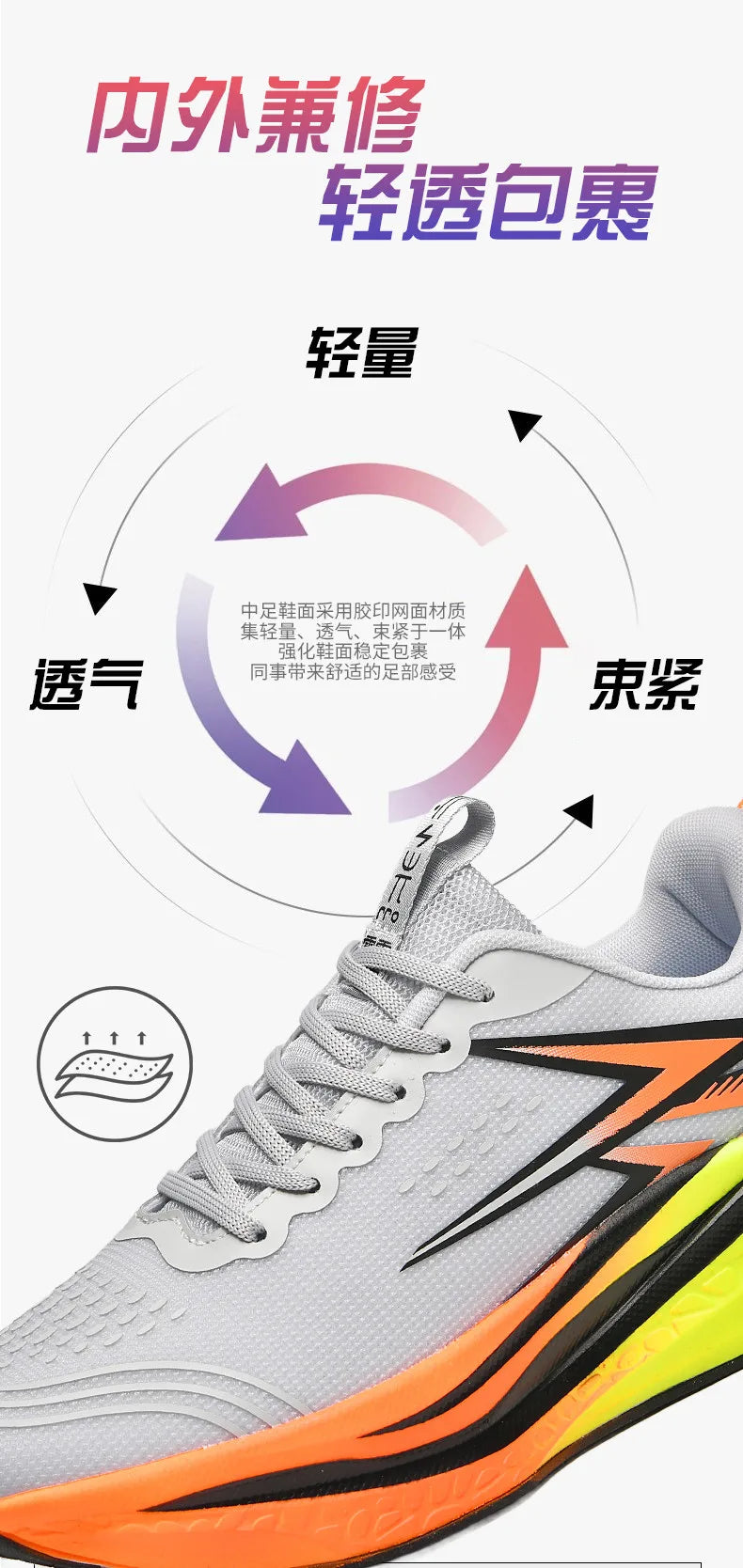 Zapatillas de Running con Placa de Carbono | Ligeras y Transpirables