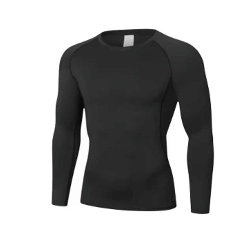 Camiseta deportiva para correr para hombre, camisetas de compresión para Fitness, camiseta de entrenamiento de secado rápido, camisetas deportivas para correr, Jersey