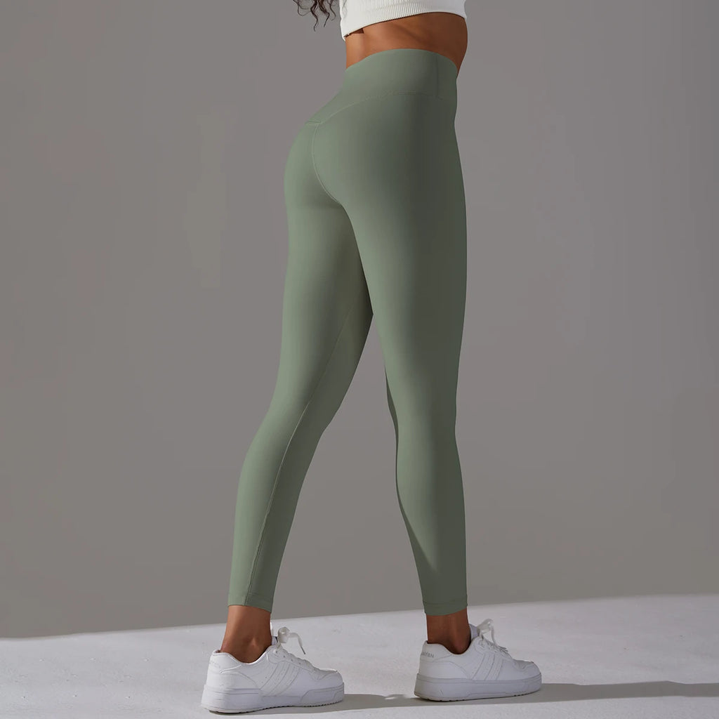 Leggings Deportivos de Cintura Alta | Sin Costuras para Yoga y Fitness