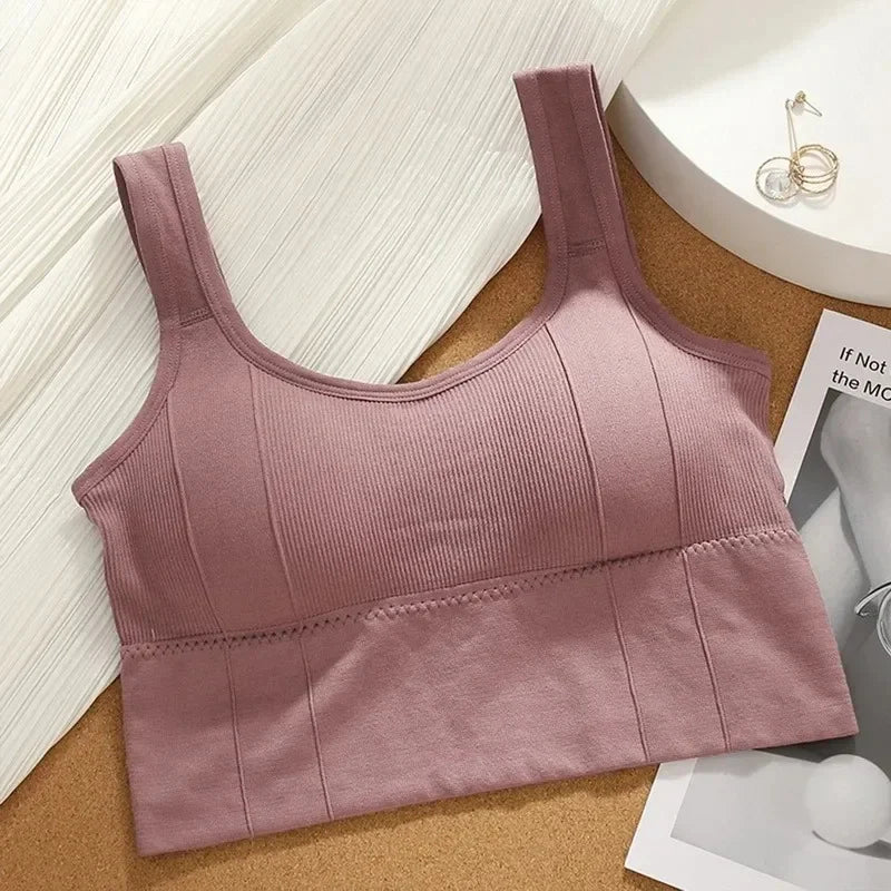 Top Deportivo Sin Costuras para Mujer – Yoga & Fitness