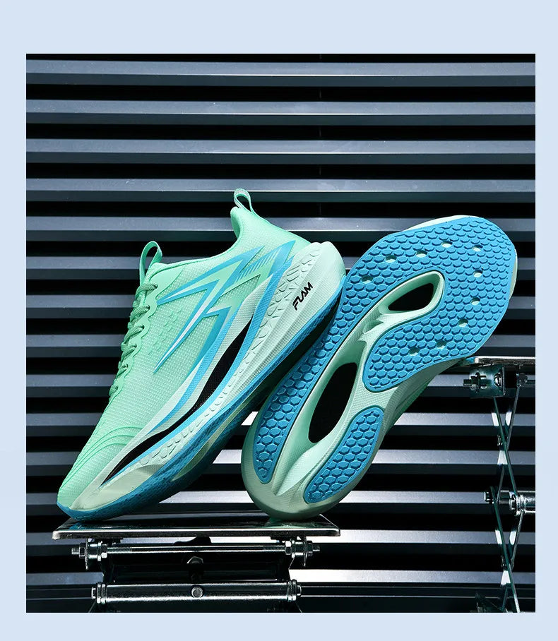 Zapatillas de Running con Placa de Carbono | Ligeras y Transpirables