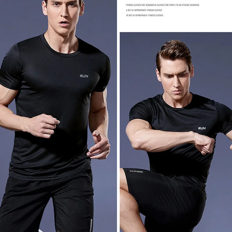 Camiseta Deportiva de Compresión para Hombre | Running, Fútbol y Gimnasio