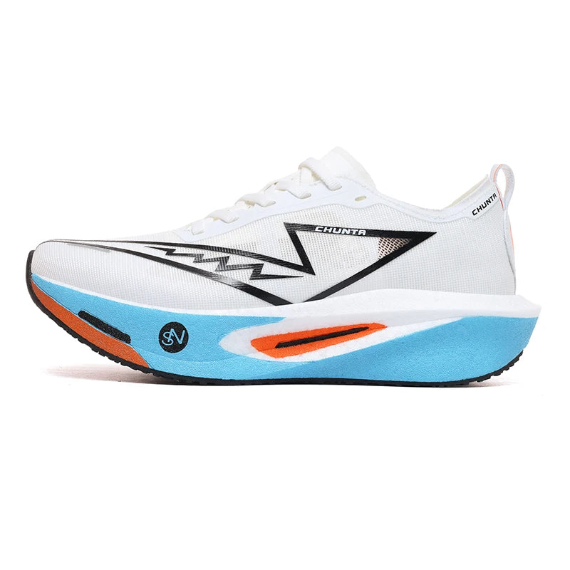 Zapatillas de Running Marathon para Hombre, con Placa de Carbono, Deportivas, Transpirables, Ligeras, Cómodas, Zapatillas Deportivas Chunta para Mujer