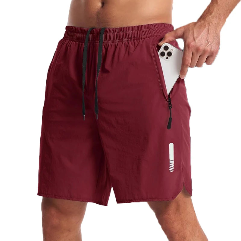 Pantalones cortos deportivos para hombre, ropa deportiva, pantalones cortos para correr de verano, pantalones cortos de playa, gimnasio, chándal de Fitness, pantalones cortos de entrenamiento para trotar, pantalones cortos p
