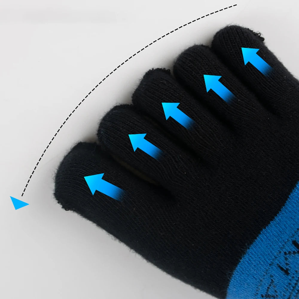 Calcetines de Cinco Dedos para Running | Transpirables y de Secado Rápido