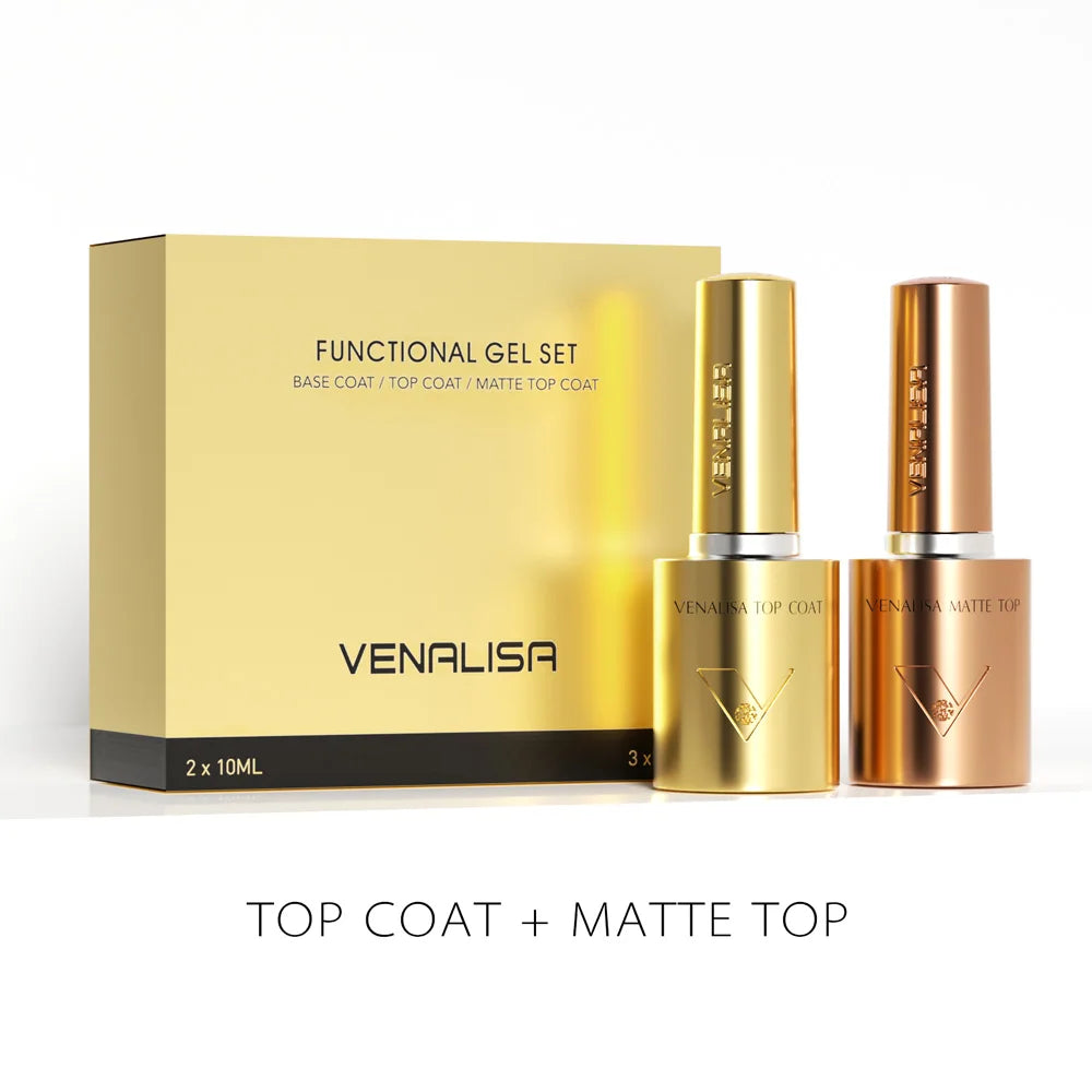Esmalte de Uñas Gel – Base y Top Coat