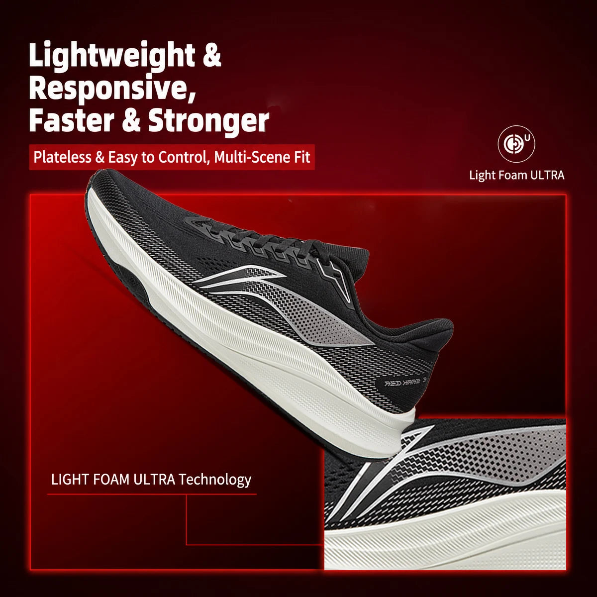 Zapatillas de Running Li-Ning Red Hare 9 | Ligeras y Transpirables