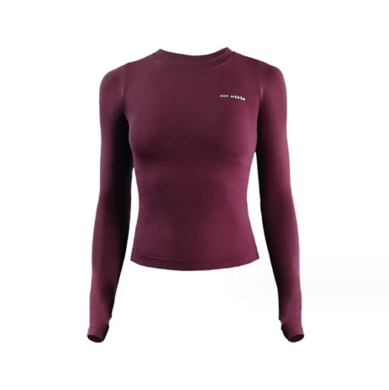 Camiseta de Yoga de Manga Larga para Mujer | Running y Fitness