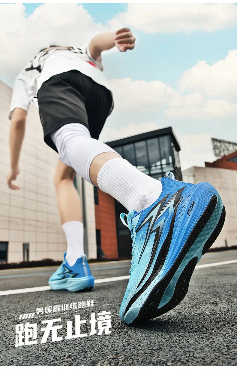 Zapatillas de Running con Placa de Carbono | Ligeras y Transpirables