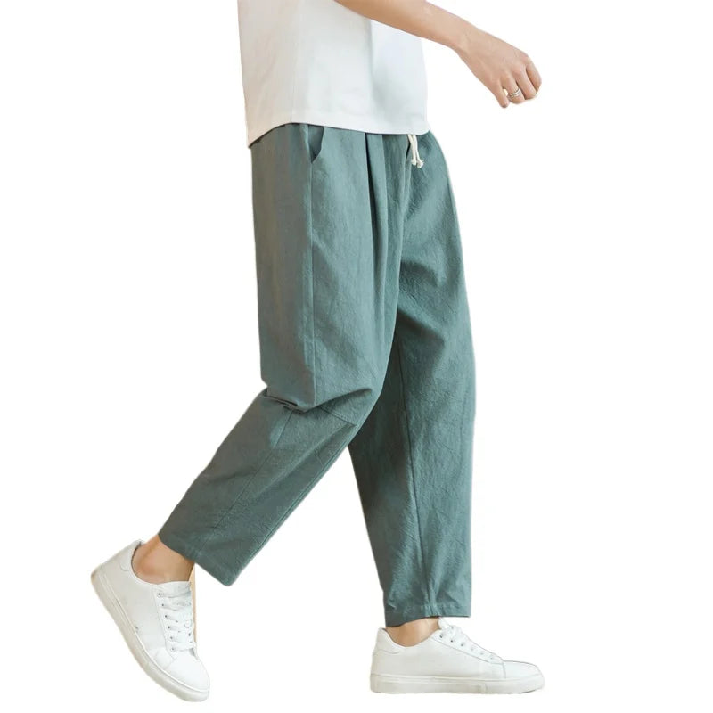 Pantalón Lino & Algodón – Deportivo Transpirable