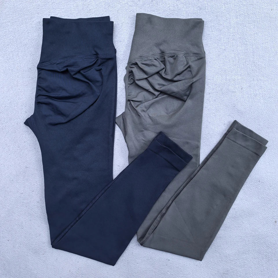 Leggings Seamless Mujer – Cintura Alta para Yoga & Fitness