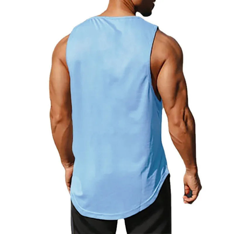 Camiseta sin Mangas para Hombre | Gimnasio, Running y Verano