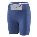 Pantalones Cortos de Running para Hombre con Riñonera, Compresión, Mallas Deportivas para Yoga, Fitness, Deporte al Aire Libre, Secado Rápido