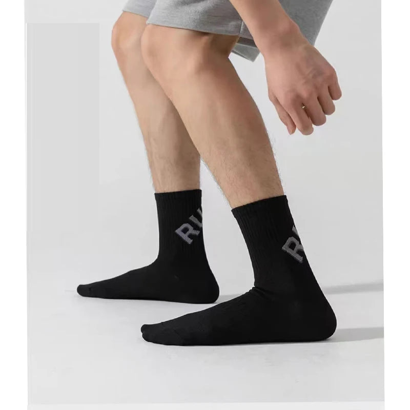 1 par de calcetines de running para hombre y mujer, de tubo corto, con suela de toalla, deportivos, de corte bajo, para maratón, fitness, baloncesto, calcetines de compresión.