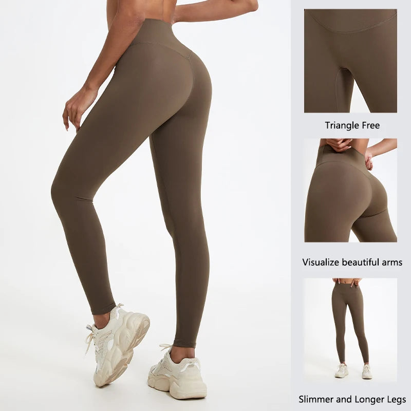 Leggings Deportivos Hearuisavy de Verano, Súper Suaves, de Cintura Alta, para Gimnasio, Yoga, Correr, Entrenamiento, con Efecto Push-Up, para Mujer