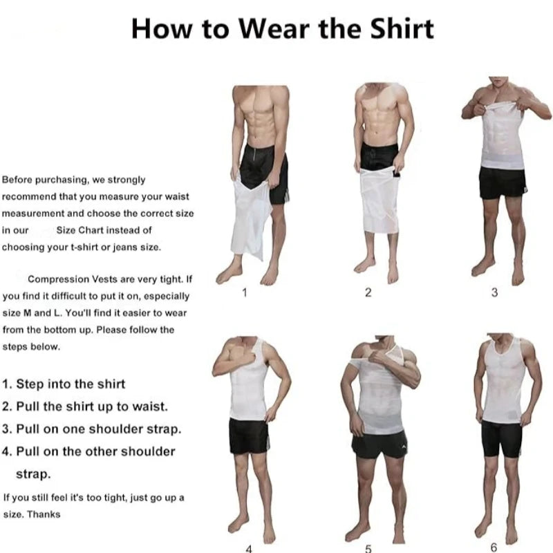 Camiseta Moldeadora Hombre – Compresión