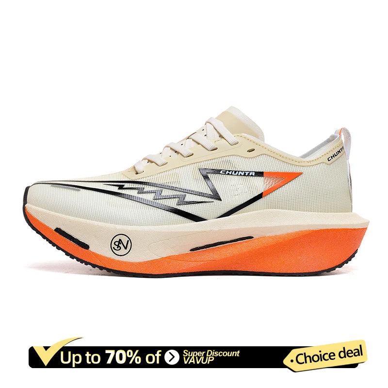 Zapatillas de Running Marathon para Hombre, con Placa de Carbono, Deportivas, Transpirables, Ligeras, Cómodas, Zapatillas Deportivas Chunta para Mujer