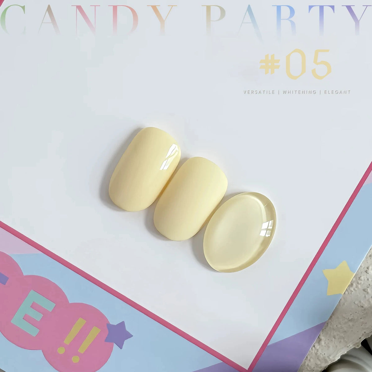 MAINEL 1-12 Uds. Esmalte de Uñas en Gel UV Brillante Nude de Moda, Cosméticos para Uñas, Puntas de Gel para Uñas, Barniz de Uñas