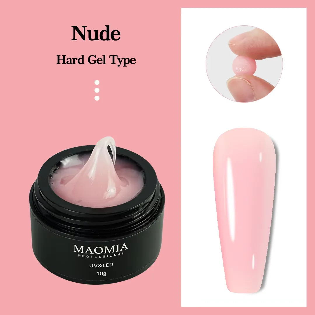 Maomia-esmalte de Gel tallado para uñas, extensión de manos antiadherente, multigel 3D, modelado 5D, moldeador estereoscópico sólido