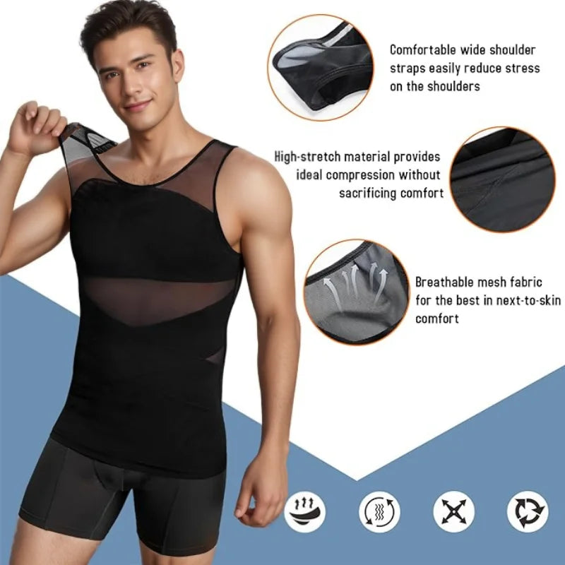 Camiseta Moldeadora Hombre – Compresión