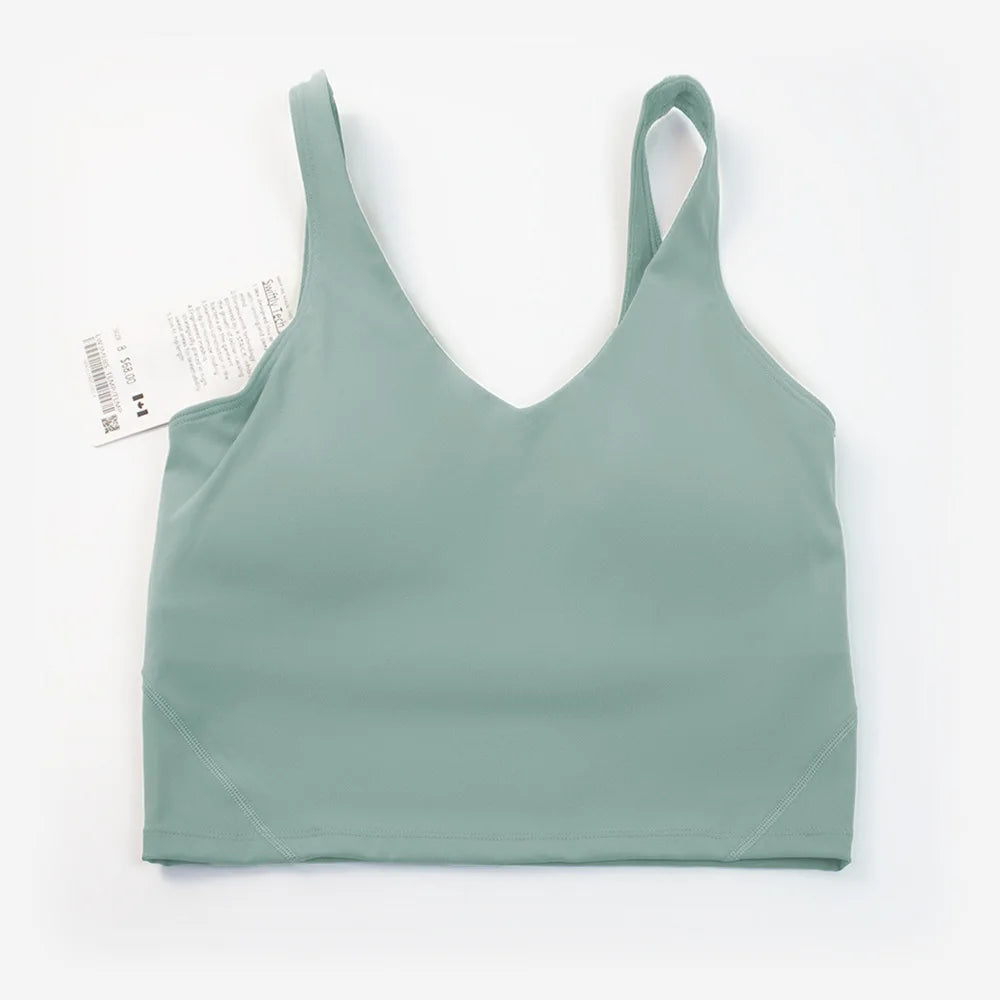 Sujetador deportivo de yoga, espalda en forma de U, deportes de alta calidad, fitness para correr, sujetador transpirable de secado rápido para mujer