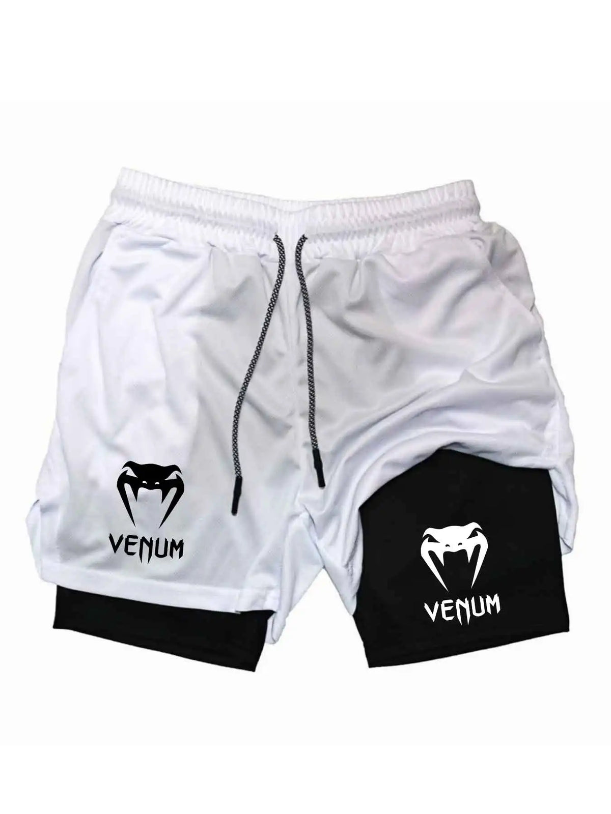 Pantalones Cortos Deportivos de Verano 2026, 2 en 1, para Gimnasio y Running, Ropa Deportiva Informal para Correr, Pantalones Cortos de Doble Capa para Fitness