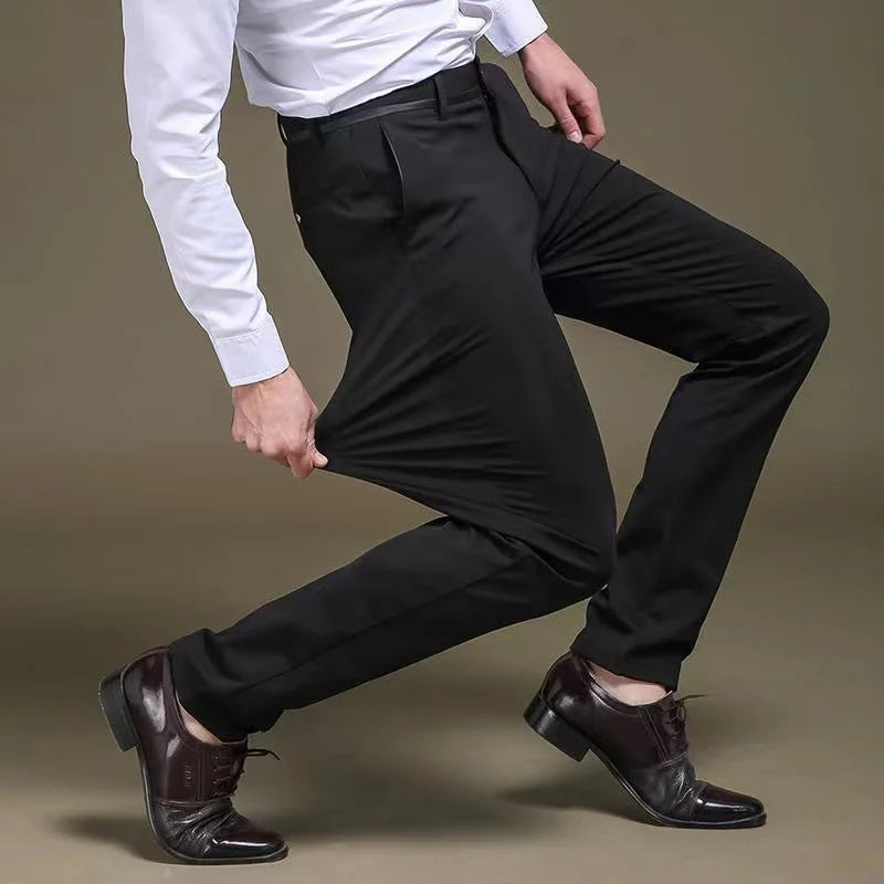 Pantalón Formal Recto – Negocios Tallas Grandes