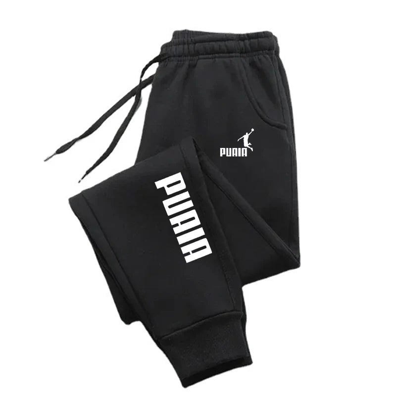 Pantalones estampados para hombre, ropa deportiva para correr, Fitness, Harajuku, otoño e invierno, novedad