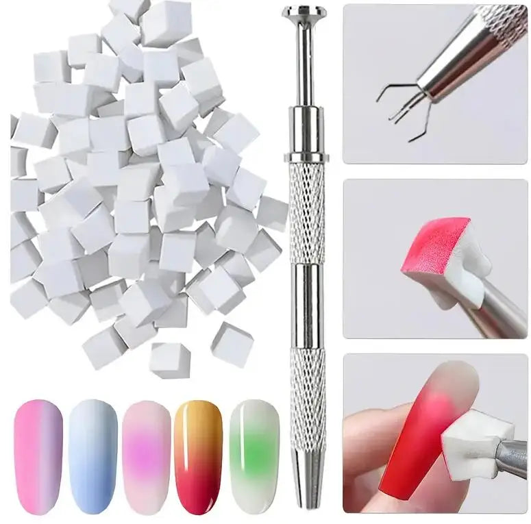 1 caja de esmalte de uñas en Gel rosa melocotón, textura mate, pegamento para tapar uñas con 1 cojín de aire, barniz de uñas LED UV para remojar