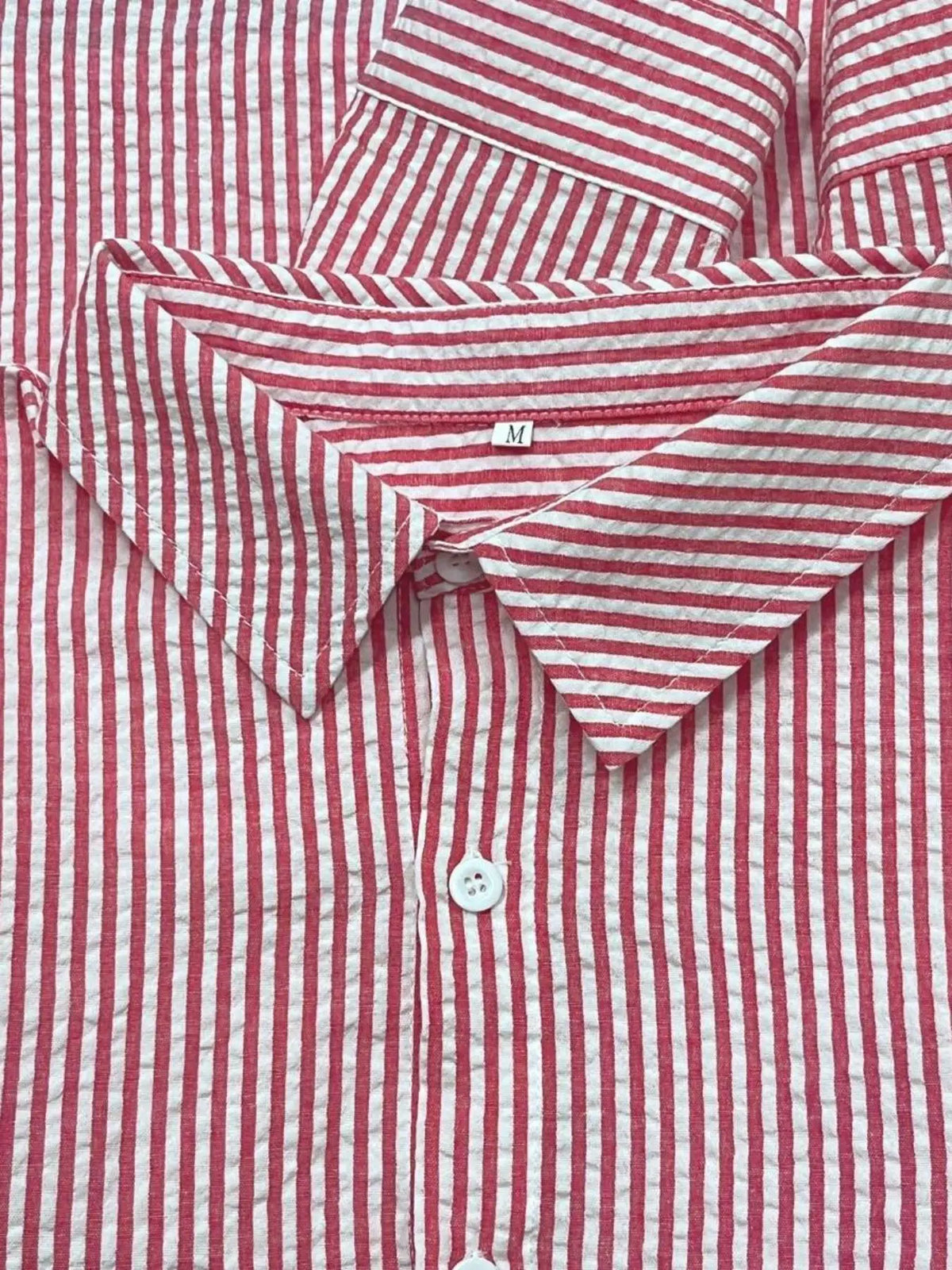 Camisa de Manga Larga a Rayas para Hombre, Corte Holgado, Elegante, Cómoda, Informal, para Todas las Temporadas, Ideal para Actividades al Aire Libre