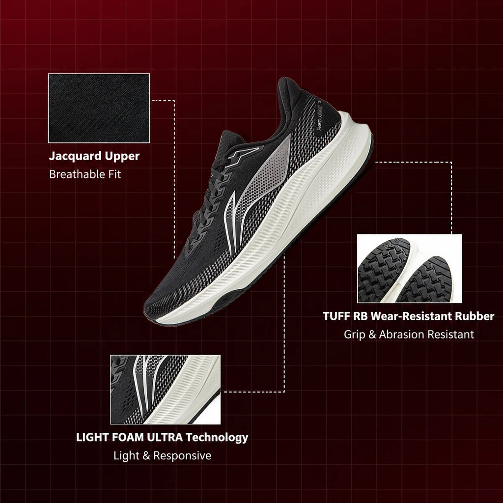 Zapatillas de Running Li-Ning Red Hare 9 | Ligeras y Transpirables