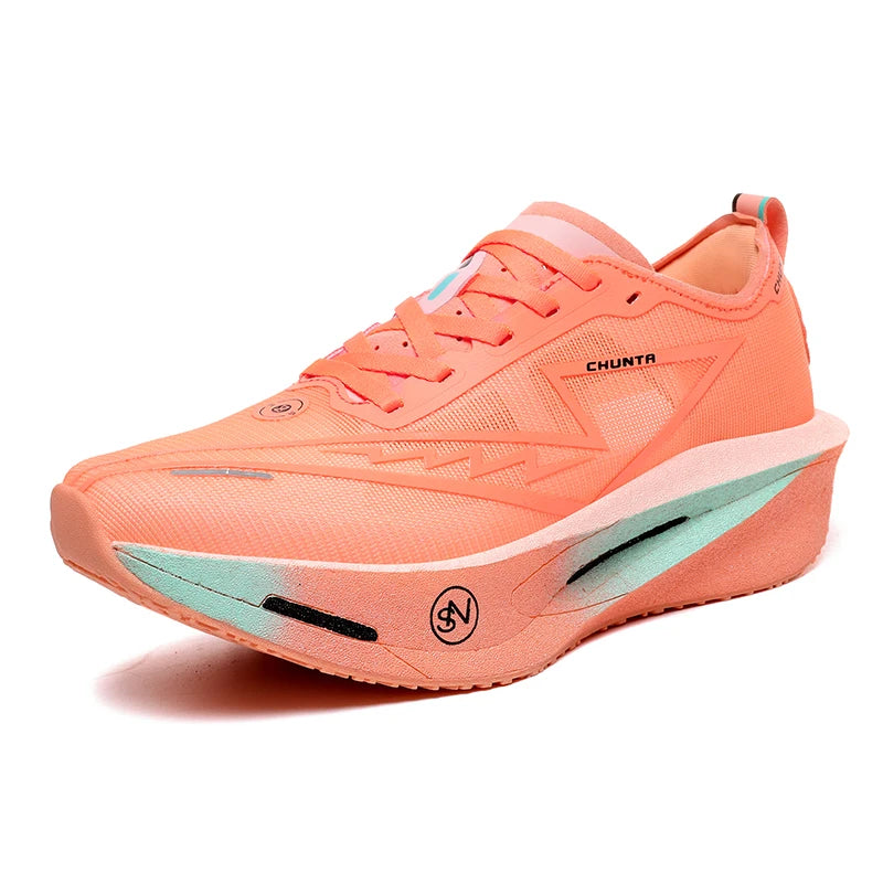 Zapatillas de Running Marathon para Hombre, con Placa de Carbono, Deportivas, Transpirables, Ligeras, Cómodas, Zapatillas Deportivas Chunta para Mujer
