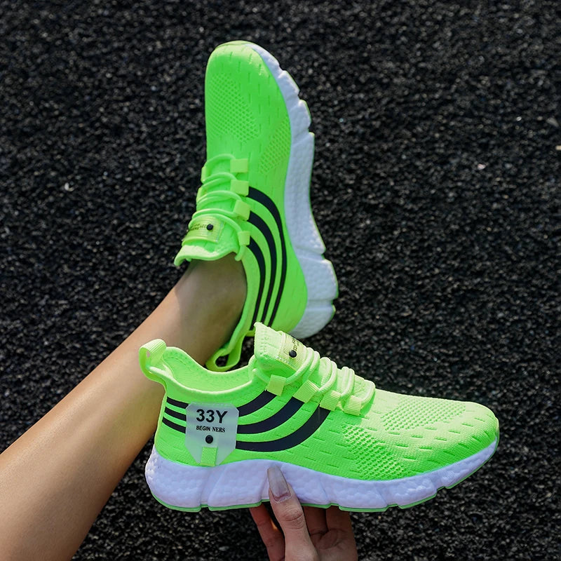 Zapatos deportivos informales para hombre, zapatillas ligeras transpirables, zapatillas de correr negras de malla para exteriores, zapatillas deportivas para correr Tenis para caminar