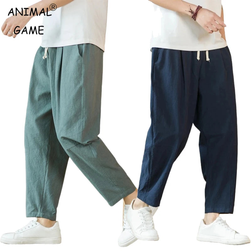Pantalón Lino & Algodón – Deportivo Transpirable