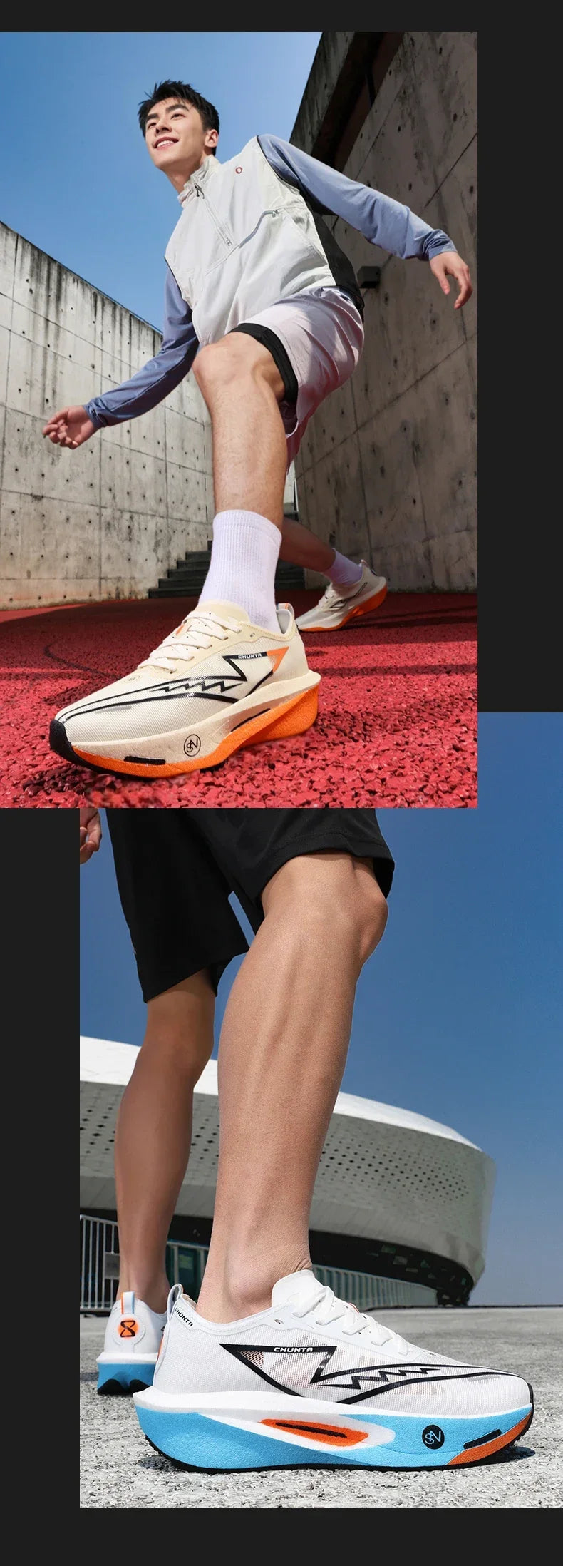 Zapatillas para correr especialidad tabla de carbono maratón hombres deportes transpirables ligeros mujeres cómodas zapatillas deportivas