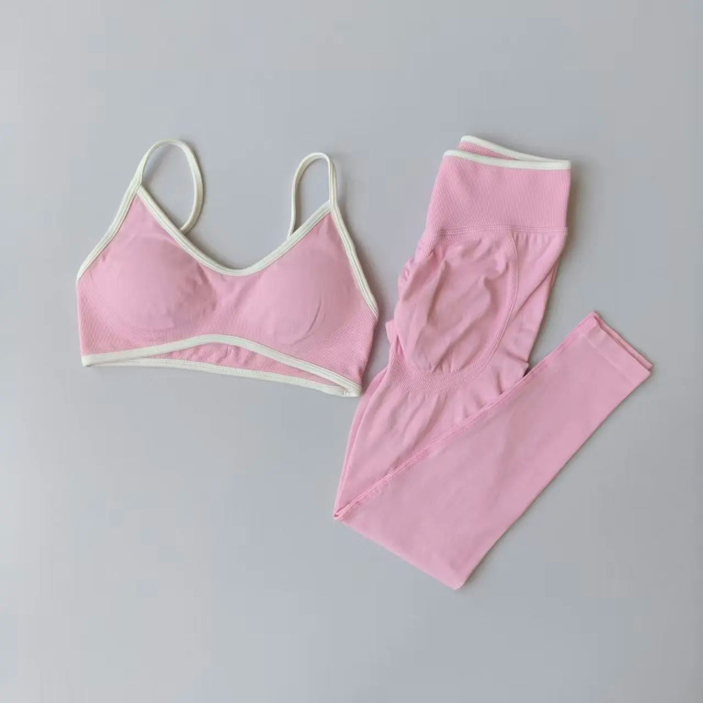 Conjunto Deportivo Mujer 2 Piezas – Top + Leggings