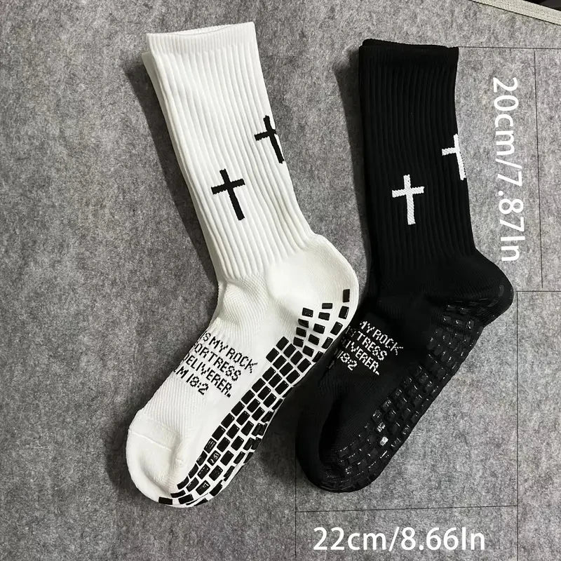 1 par de calcetines deportivos para hombre y mujer, calcetines de entrenamiento gruesos transpirables, cómodos y duraderos, calcetines para deportes al aire libre y tenis