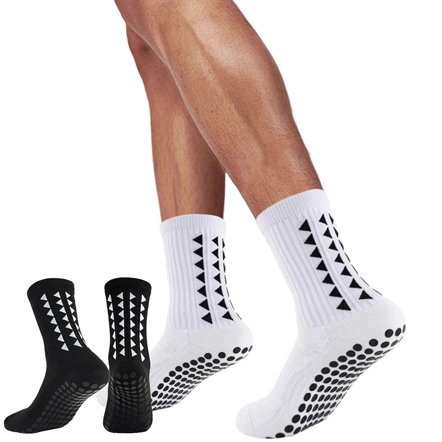 Calcetines deportivos antideslizantes para hombre y mujer, medias deportivas de fútbol, baloncesto, béisbol, Rugby, fútbol, ciclismo, correr, senderismo, monopatín, ejercicio