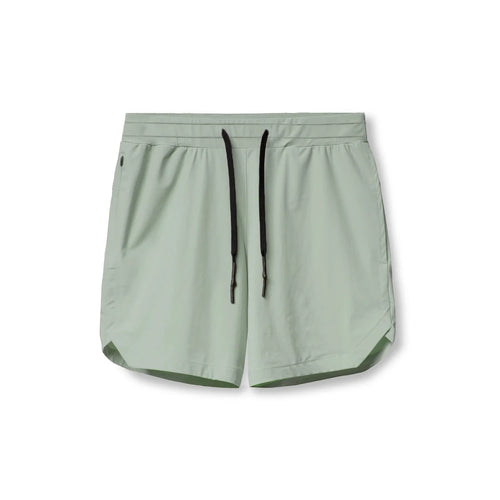 2024 pantalones cortos para correr para hombre, tejido de una sola capa, secado rápido, gimnasio, Color sólido, deportes de Fitness, ropa deportiva informal de entrenamiento, quinto pantalón nuevo