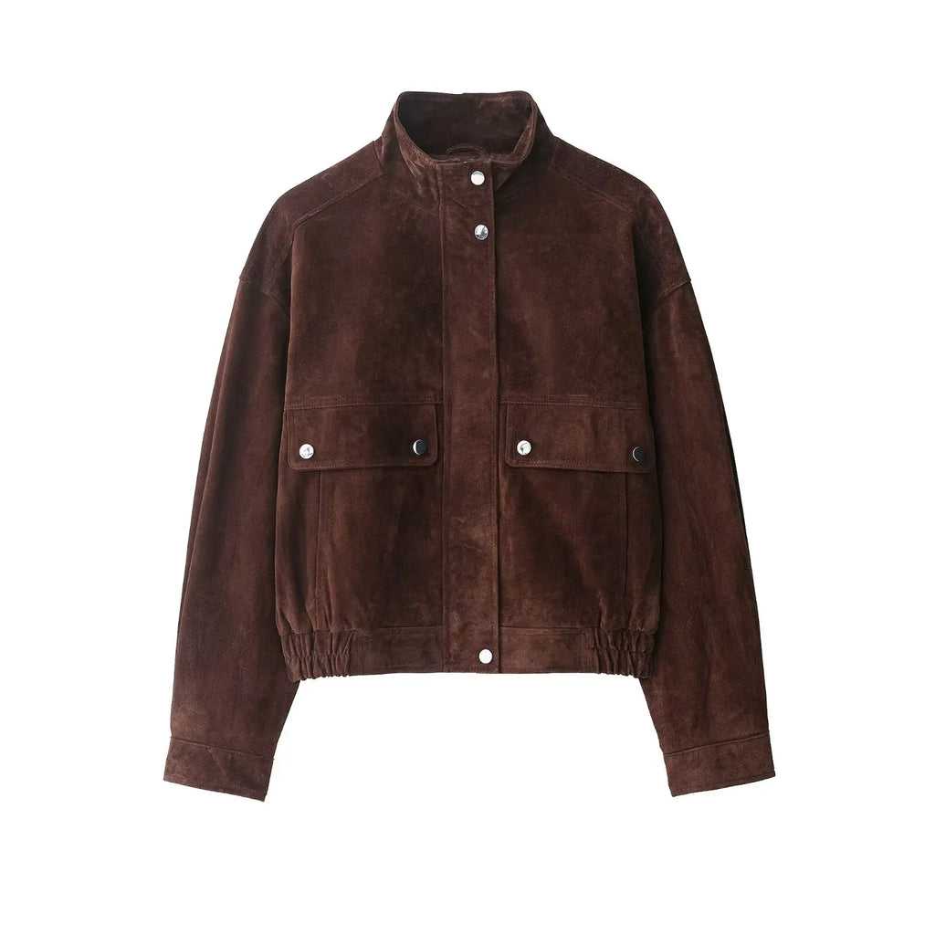 Chaquetas de Otoño para Mujer 2025, Nueva Moda, Bolsillos Grandes, Chaquetas Elegantes y Cálidas para Mujer, Estilo Urbano Chic, Abrigos para Estudiantes Jóvenes