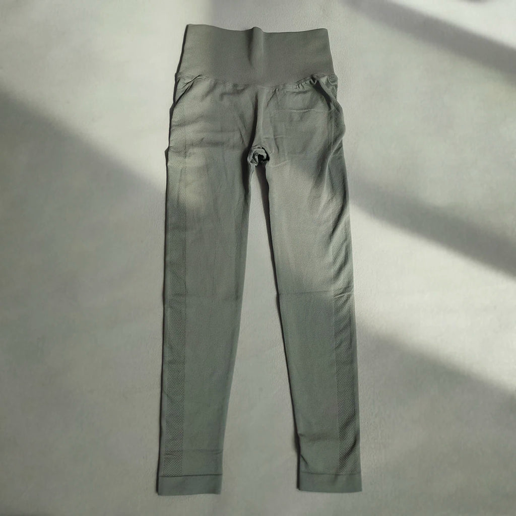 Mallas de gimnasio sin costuras para mujer, pantalones de Yoga sexys de cintura alta, mallas de levantamiento de glúteos, ropa deportiva para mujer, ropa deportiva