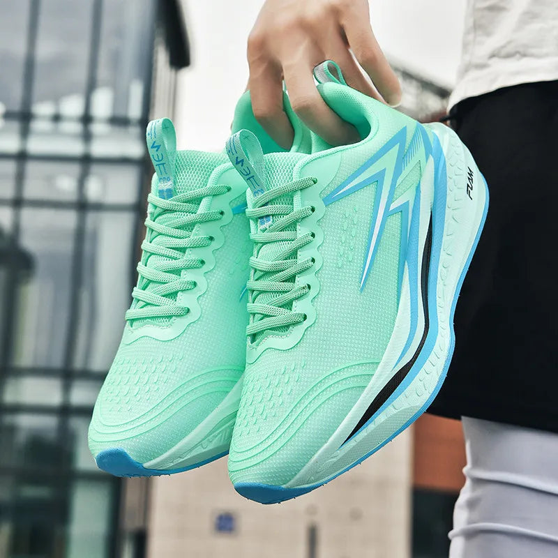 Zapatillas de Running con Placa de Carbono | Ligeras y Transpirables