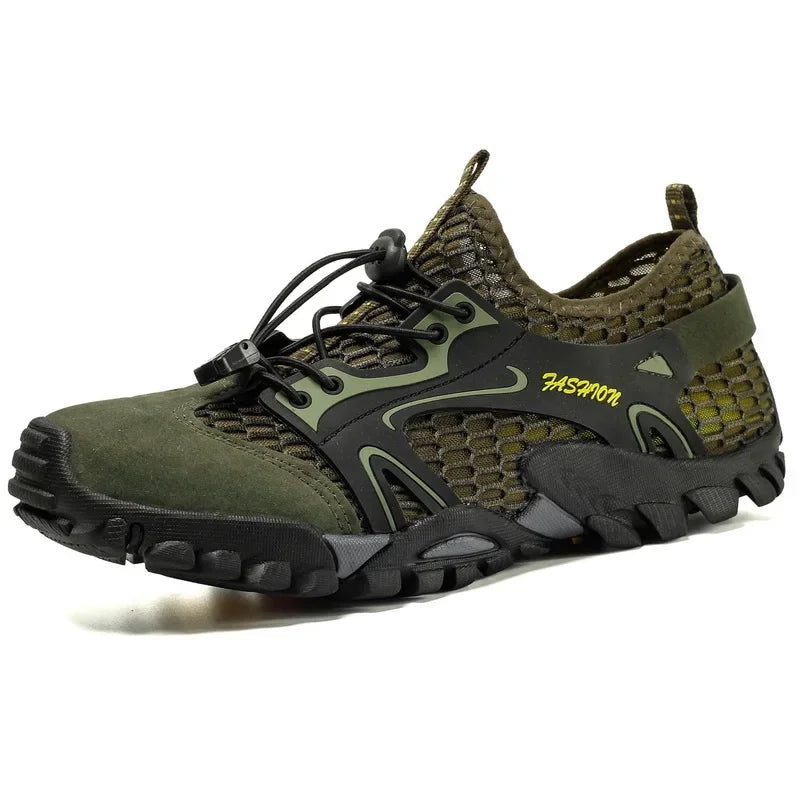 Zapatos resistentes al desgaste para Hombre, zapatillas de senderismo, Jogging, Trekking, rápido, al aire libre, Invierno, antideslizantes