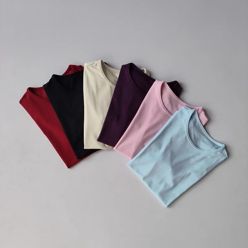 Camiseta deportiva al aire libre para mujer, ropa de Yoga, camiseta de Fitness, camiseta para correr de secado rápido, Top de entrenamiento, ropa deportiva femenina, ropa de ejercicio
