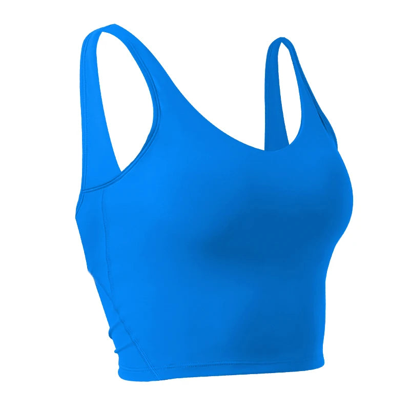 Sujetador deportivo de yoga, espalda en forma de U, deportes de alta calidad, fitness para correr, sujetador transpirable de secado rápido para mujer