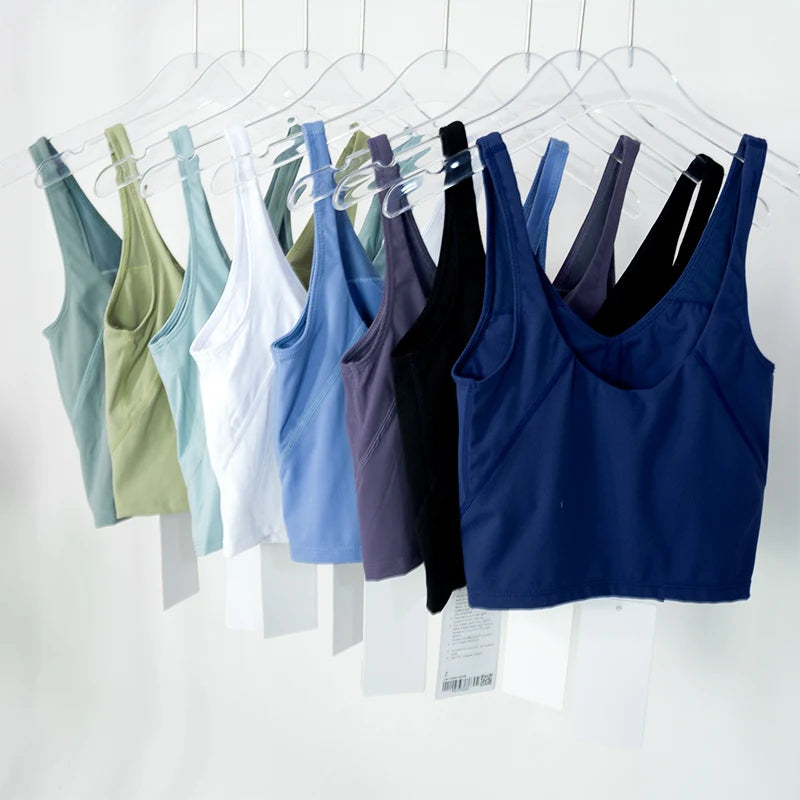 Sujetador deportivo de yoga, espalda en forma de U, deportes de alta calidad, fitness para correr, sujetador transpirable de secado rápido para mujer