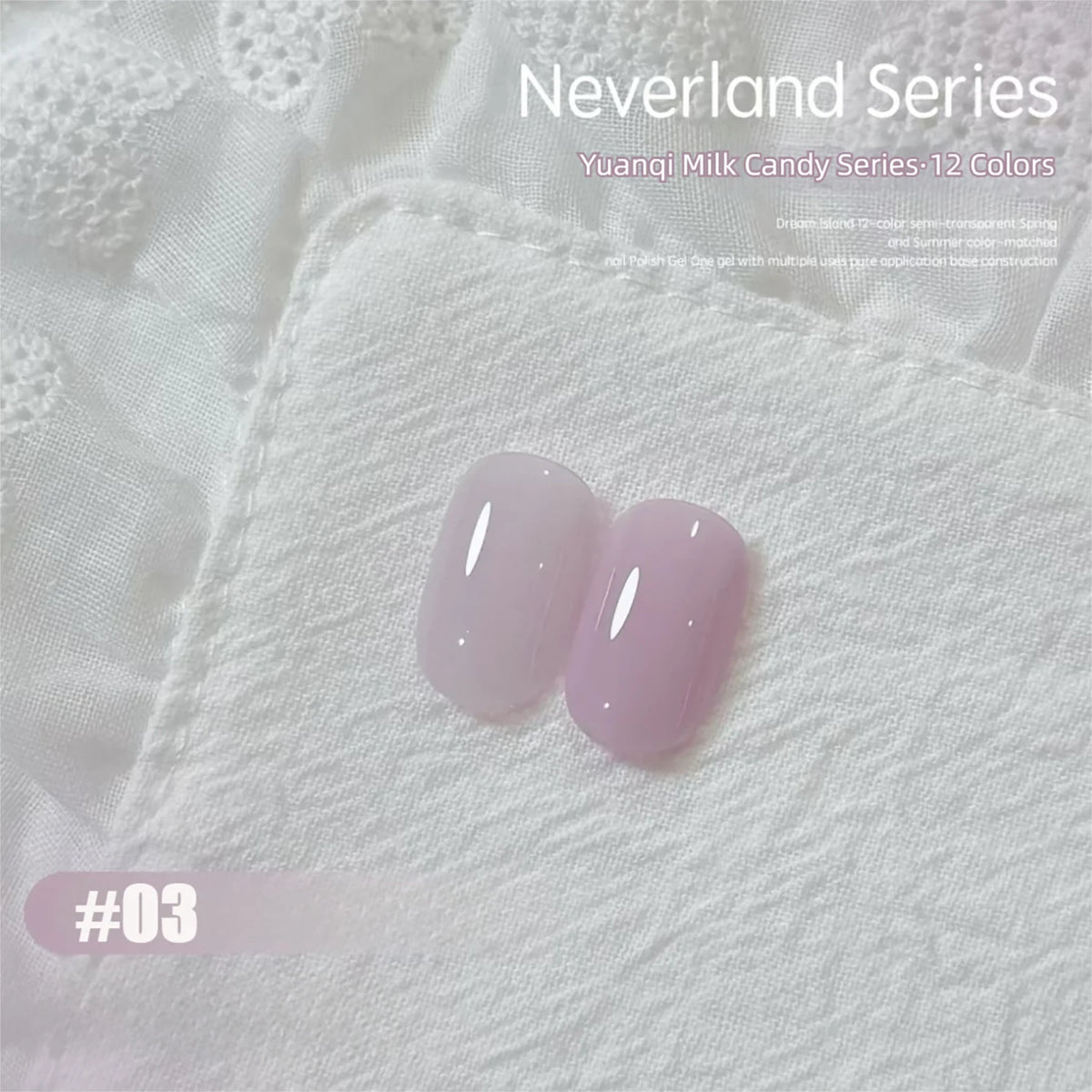MAINEL 1-12 Uds. Esmalte de Uñas en Gel UV Brillante Nude de Moda, Cosméticos para Uñas, Puntas de Gel para Uñas, Barniz de Uñas