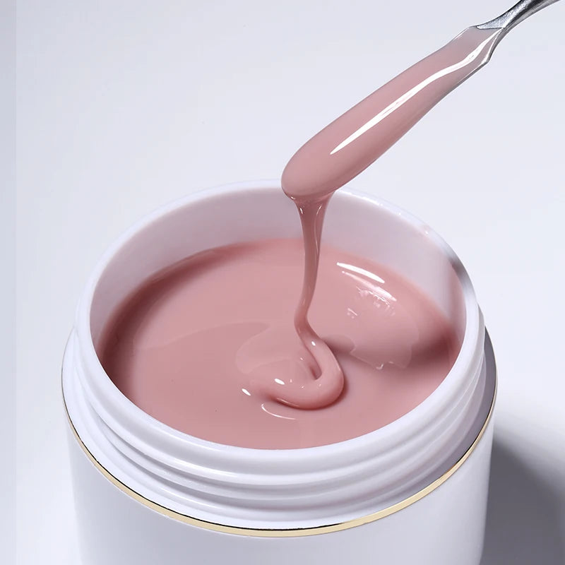 MSHARE-Gel acrílico líquido, Gel de uñas sin TPO para extensión de uñas, auto nivel, remojo, tarro de Gel UV LED