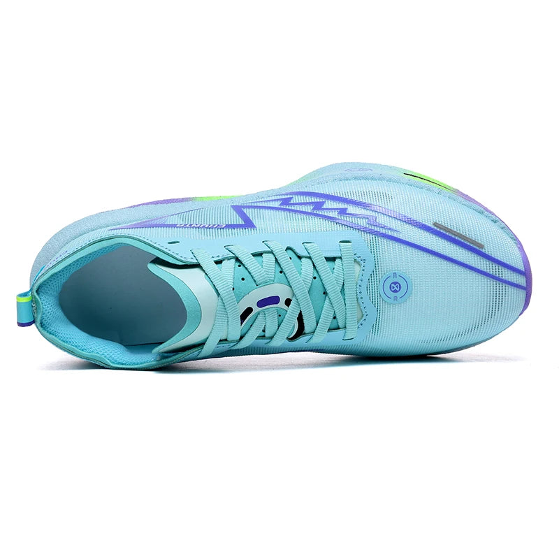 Zapatillas de Running Marathon para Hombre, con Placa de Carbono, Deportivas, Transpirables, Ligeras, Cómodas, Zapatillas Deportivas Chunta para Mujer