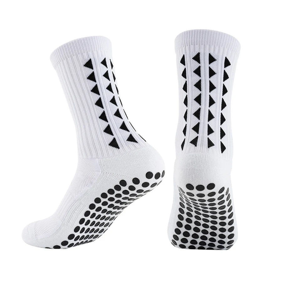 Calcetines deportivos antideslizantes para hombre y mujer, medias deportivas de fútbol, baloncesto, béisbol, Rugby, fútbol, ciclismo, correr, senderismo, monopatín, ejercicio